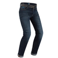 PMJ PANTALONI DENIM BĂRBAȚI CAFERACER ALBASTRU MEDIU