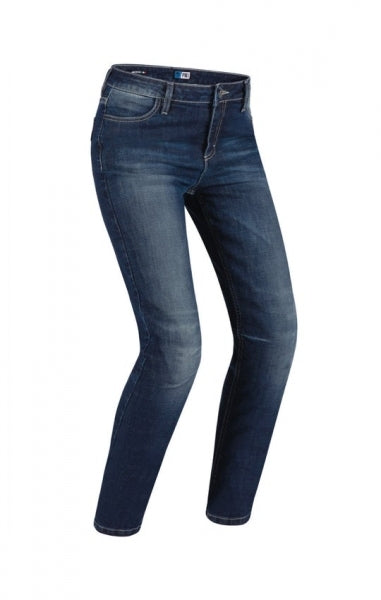 PMJ PANTALONI DENIM DAMĂ NEW RIDER ALBASTRU MEDIU