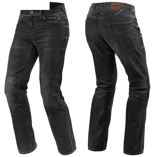 PANTALONI DENIM SEVENTY SD-PJ2 BĂRBAȚI NEGRU 4XL / REGULAR FIT