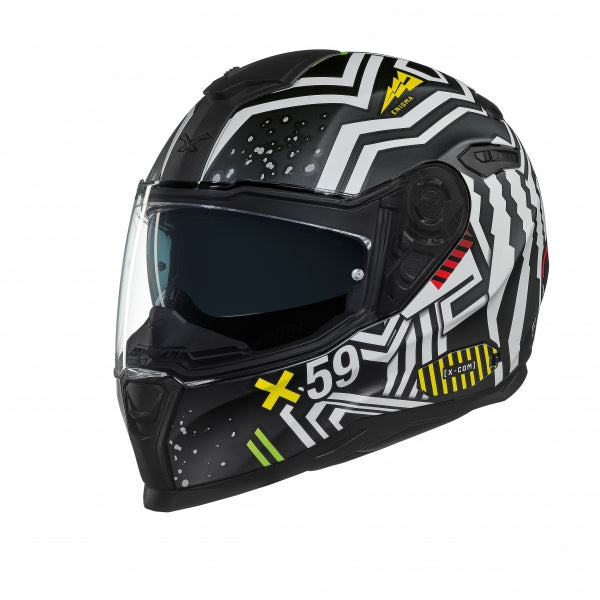 NEXX BUKÓSISAK SX100 ENIGMA FEKETE / FEHÉR AJÁNDÉK PINLOCK BETÉT
