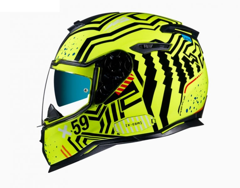NEXX BUKÓSISAK SX100 ENIGMA FEKETE / NEONSÁRGA AJÁNDÉK PINLOCK BETÉT