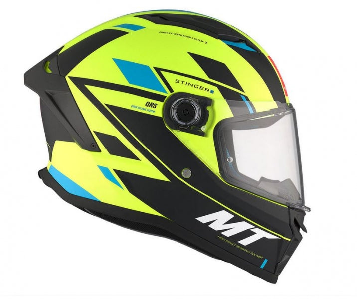 MT BUKÓSISAK STINGER 2 ZIVZE C3 NEON / FEKETE / KÉK M:57-58 cm (22.06) MT-V-28B