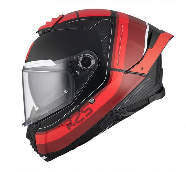 CASCA INTEGRAL MT THUNDER 4 SV R25 B35 ROȘU / NEGRU / ALB