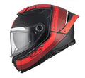 CASCA INTEGRAL MT THUNDER 4 SV R25 B35 ROȘU / NEGRU / ALB