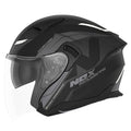 CASCA NOX N130 KLINT MAT NEGRU / ALB