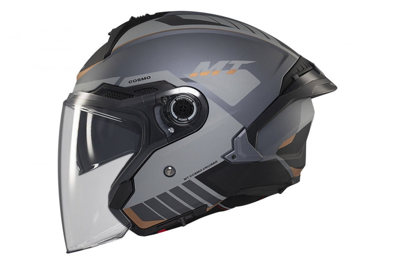 CASCA INTEGRAL MT COSMO SV CRUISER C2 MAT NEGRU / GRI