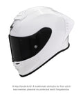 CASCA INTEGRAL SCORPION EXO-R1 EVO AIR FIM Racing #1 ALB