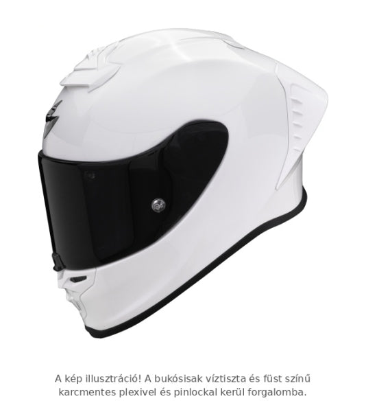 CASCA INTEGRAL SCORPION EXO-R1 EVO AIR FIM Racing #1 ALB