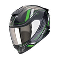 SCORPION BUKÓSISAK EXO-1400 EVO II CARBON AIR MIRAGE FEKETE-ZÖLD