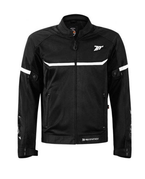 Palton SEVENTY DEGREES SD-JR30.1 MOJAVE pentru bărbați, de vară, negru / alb