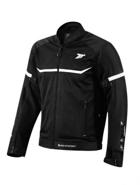 Palton SEVENTY DEGREES SD-JR30.1 MOJAVE pentru bărbați, de vară, negru / alb