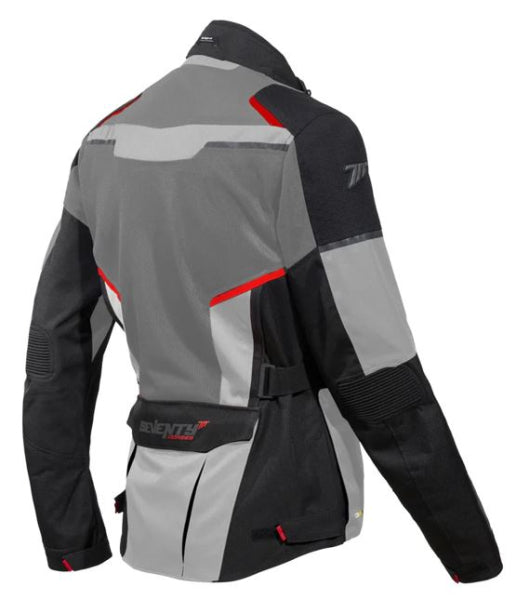 JACET SEVENTY DEGREES SD-JT70 PENTRU BĂRBAȚI ATACAMA DE VARĂ NEGRU / GRI / ROȘU