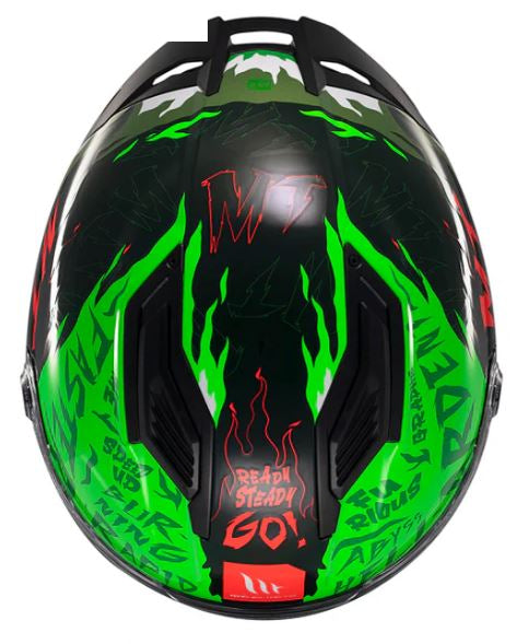 CASCA INTEGRAL MT STINGER 2 ARDENT C6 NEON S:55-56 cm (22.06) MT-V-28B