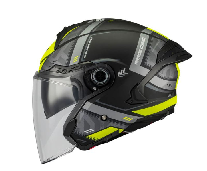MT BUKÓSISAK COSMO SV ARROW B3 MATT FEKETE / NEONSÁRGA