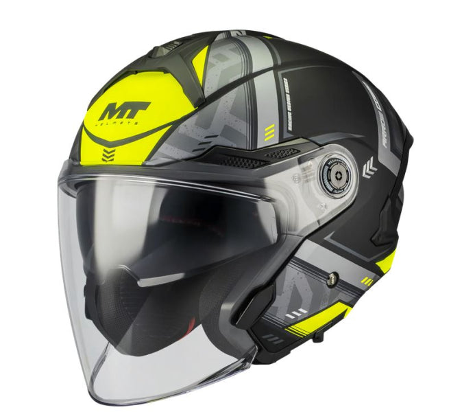 MT BUKÓSISAK COSMO SV ARROW B3 MATT FEKETE / NEONSÁRGA