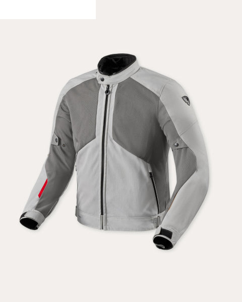REVIT KABÁT TORQUE 3 H2O SZÜRKE-PIROS