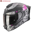 SCORPION BUKÓSISAK EXO-530 AIR HADJI Matt Black-Pink