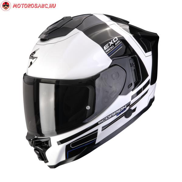 SCORPION BUKÓSISAK EXO-1500 AIR DUAL White-Black-Blue