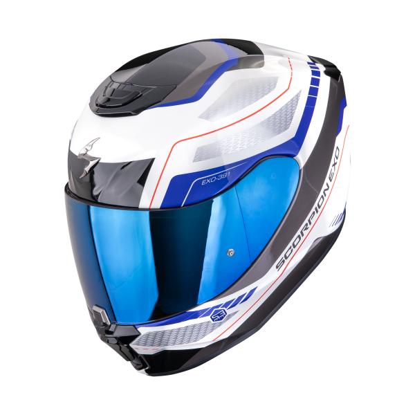 SCORPION BUKÓSISAK EXO-391 LEO White-Blue