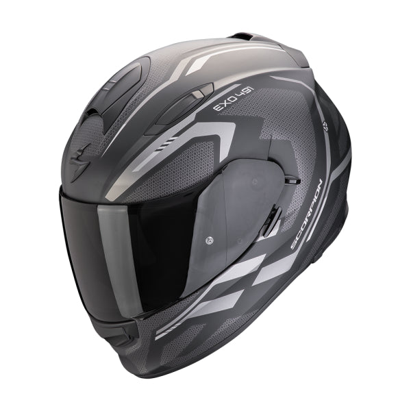 SCORPION BUKÓSISAK EXO-491 KRIPTA Matt Black-Silver