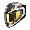 CASCA SCORPION EXO-1500 AIR SLEEK Alb-Albastru-Galben