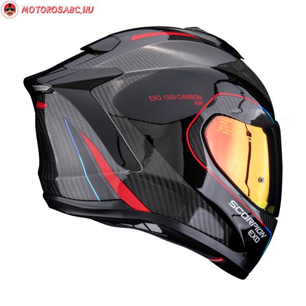 SCORPION BUKÓSISAK EXO-1500 CARBON AIR MUNDI Black-Red