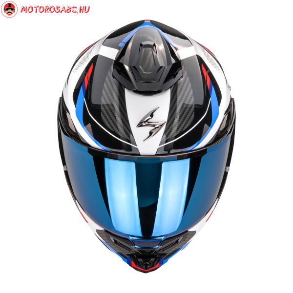 SCORPION BUKÓSISAK EXO-1500 AIR SLEEK White-Red-Blue