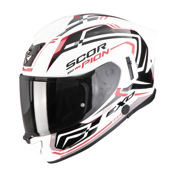 SCORPION BUKÓSISAK EXO-530 AIR SLOPE White-Black-Red