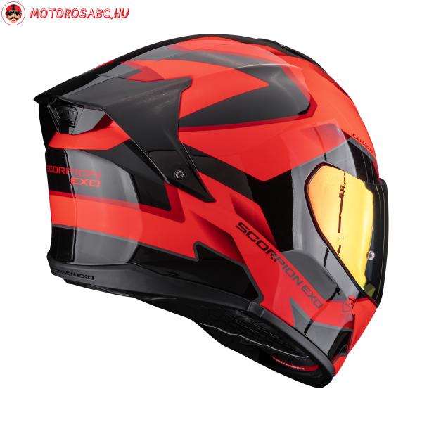 CASCA SCORPION EXO-530 AIR CLIP Roșu-Negru