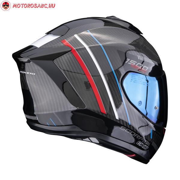 SCORPION BUKÓSISAK EXO-1500 CARBON AIR ZITY Black-Red-Blue