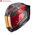 SCORPION BUKÓSISAK EXO-1500 CARBON AIR PLATTED Black-Red