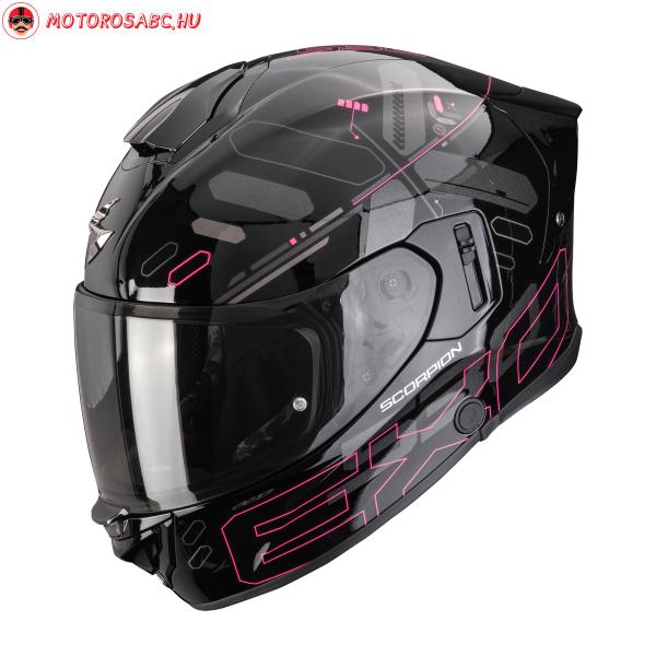 CASCA SCORPION EXO-530 AIR FOND Negru-Roz