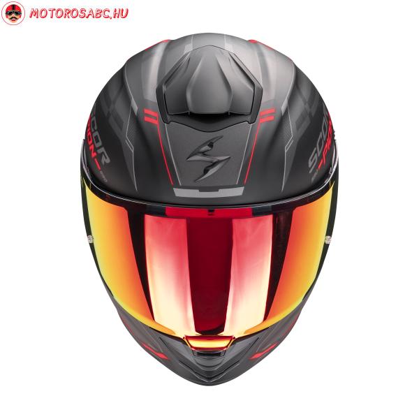 SCORPION BUKÓSISAK EXO-530 AIR SLOPE Matt Black-Red