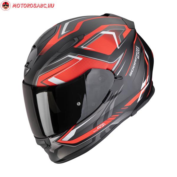 SCORPION BUKÓSISAK EXO-491 ZUMO Matt Black-Red