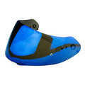CASCA SCORPION PLEXI EXO-491 (ALBASTRU OGLINDĂ ANTI-ZGĂRIETURI) KDF-14-2 / MAXVISION