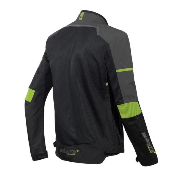 SEVENTY DEGREES KABÁT SD-JR60 FÉRFI THUNDER NYÁRI FEKETE / SZÜRKE / NEONSÁRGA