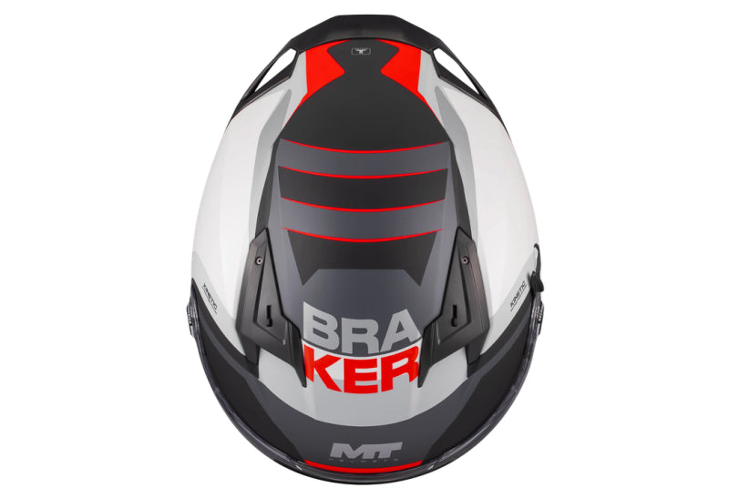 MT BUKÓSISAK BRAKER SV INCEPTION B5 MATT FEKETE / SZÜRKE / PIROS