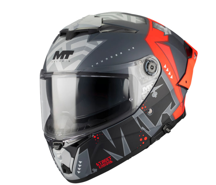 MT BUKÓSISAK THUNDER 4 R SV CANVAS C5 MATT FEKETE / PIROS / SZÜRKE