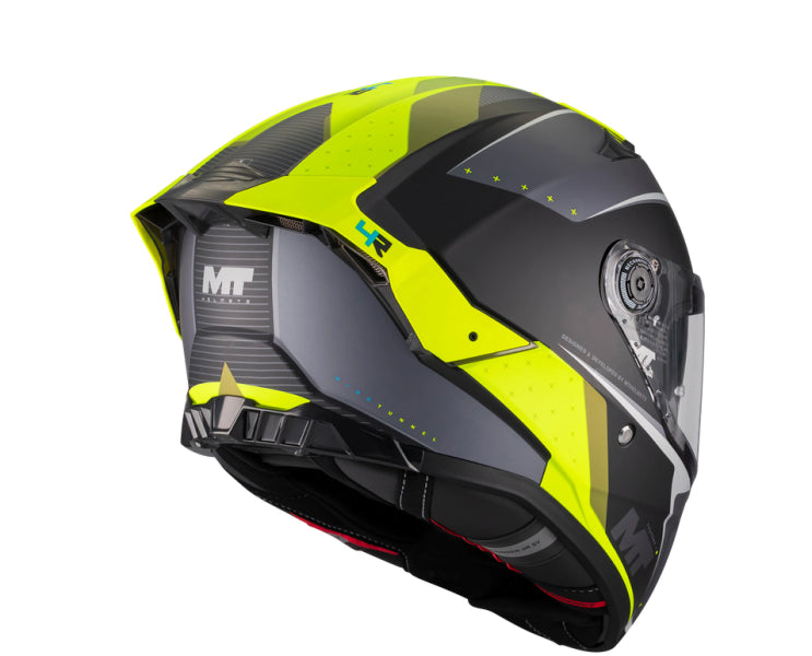 MT BUKÓSISAK THUNDER 4 R SV WIND TUNNEL B3 MATT FEKETE / SZÜRKE / NEONSÁRGA