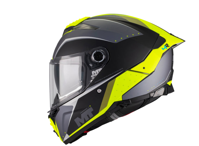 MT BUKÓSISAK THUNDER 4 R SV WIND TUNNEL B3 MATT FEKETE / SZÜRKE / NEONSÁRGA