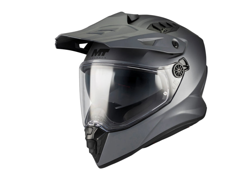 Casca de motociclism MT TRACK SV PURE A1 MATT TITANIUM