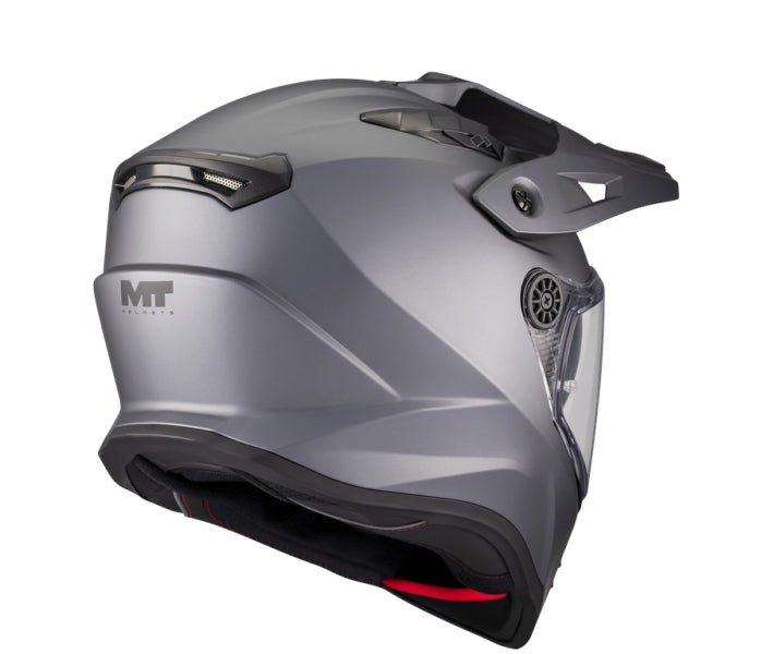 Casca de motociclism MT TRACK SV PURE A1 MATT TITANIUM